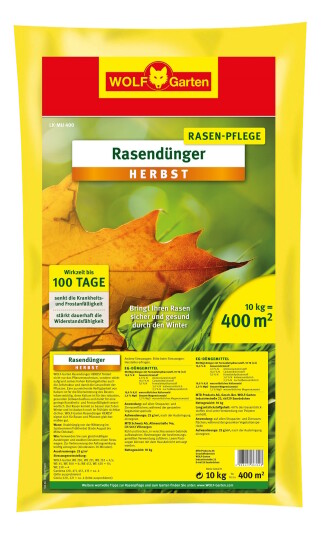 WOLF-Garten Höstgödsel gräsmatta 10 kg WOLF-Garten Höstgödsel gräsmatta 10 kg