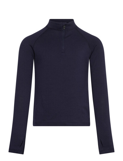 Icebreaker Kids Merino 260 Tech Ls Half Zip Navy 104 Icebreaker Kids Merino 260 Tech Ls Half Zip Navy 104