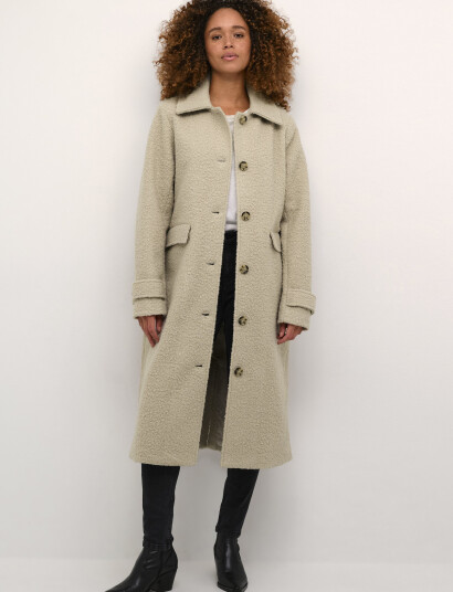Kaffe Kaannelise Coat Beige 40 Kaffe Kaannelise Coat Beige 40