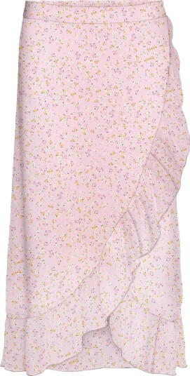 Vero Moda Skjørt vmSmilla H/W Wrap Skirt Wvn Rosa