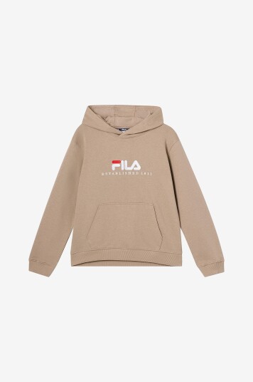 Fila Hettegenser Carisio Regular Logo Hoodie Grå