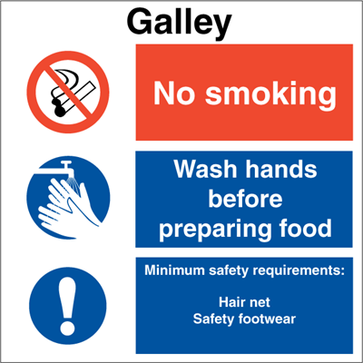 Jo Safety Galley Self Adhesive Vinyl V RR 300 x mm IMO 120055VRR