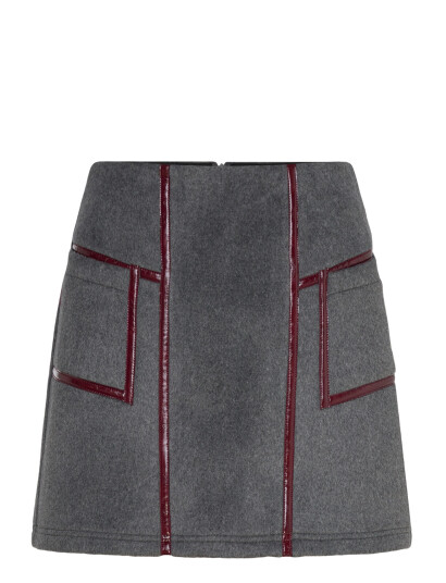 Laagam Frankie Grey Short Skirt - Grey - 34 Laagam Frankie Grey Short Skirt - Grey - 34