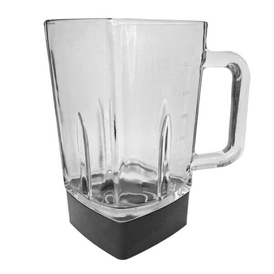 Sabor   Select glasskolbe 1,6L klar/svart til blender