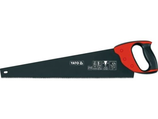 Yato Yt-3107, Grovt Sagblad, Tre, Stål, Abs Syntetisk, Sort, Rød, 45 Cm