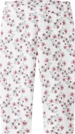 Name It Nmfhailedo Capri Legging BRIGHT WHITE 98