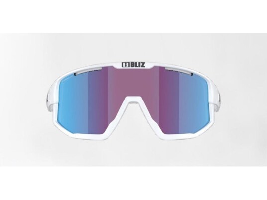 Bliz Fusion Medium 33 sykkelbriller rose/violet mirror blue lens matte white Bliz Fusion Medium 33 sykkelbriller rose/violet mirror blue lens matte white