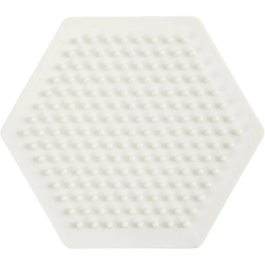 NABBI Perleplate midi BioBeads sekskant