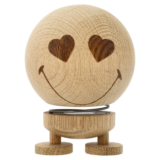 Hoptimist Hoptimist Smiley Love Figur M Natural Oak Hoptimist Hoptimist Smiley Love Figur M Natural Oak