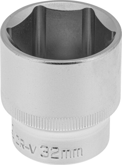 PELA 562404 Pipe Drivstørrelse 1/2", 6-Kant, Kort 32 mm