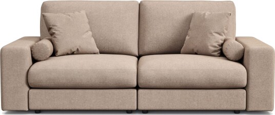 Arken Lyx 3 seter Dyp Sofa i stoff Beige