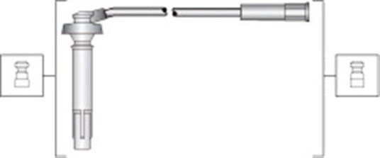 Tennplugg kabelsett MAGNETI MARELLI 941318111309