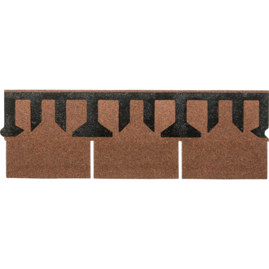 Isola Takshingel Rett 3mm 1000mm 318mm Teglrød