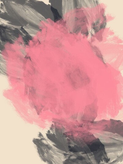 Namly Design Plakat Abstrakt Rosa Penselstrøk POSTERBUYYLG
