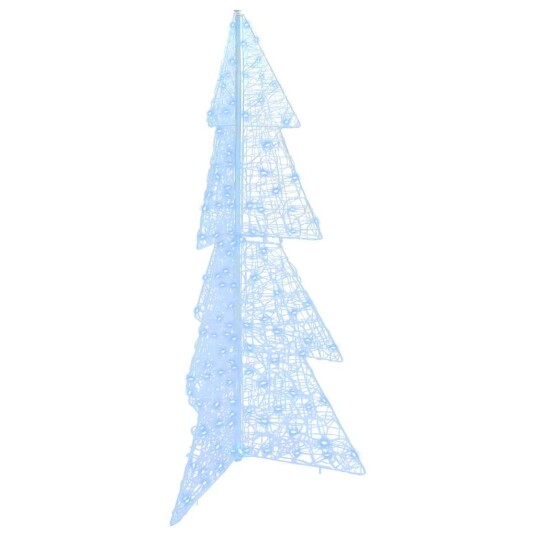 Juletre med 160 LED Kald Hvit 150 cm Akryl Juletre med 160 LED Kald Hvit 150 cm Akryl