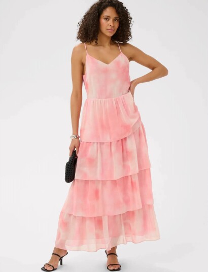 Kaffe Kalorinda Dress Pink 44