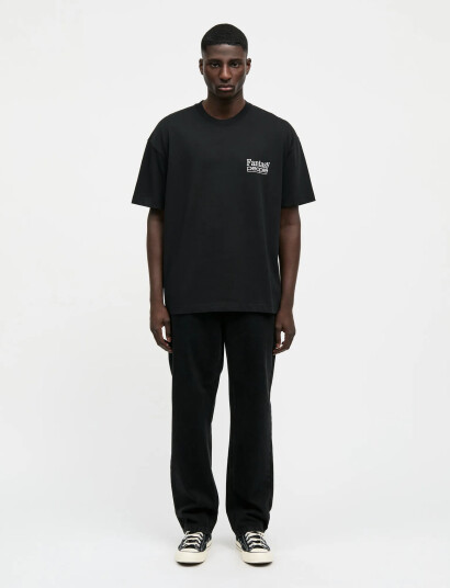 Mads Nørgaard Open-End Fantasy Big Tee - Black - S Mads Nørgaard Open-End Fantasy Big Tee - Black - S