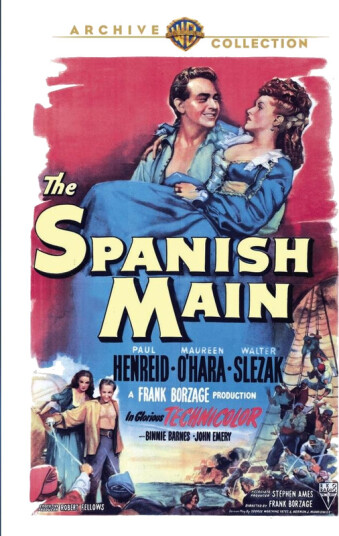 The Spanish Main 1945 DVD