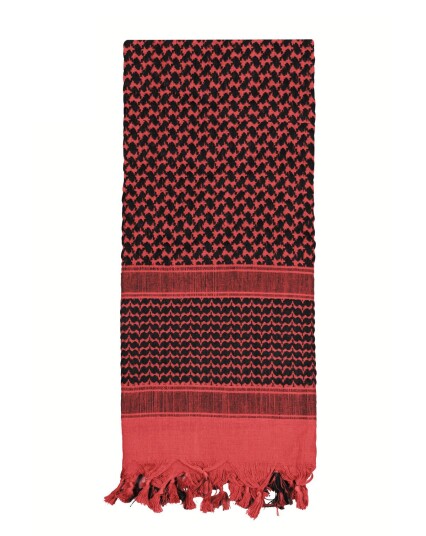 Rothco Deluxe Partisan skjerf Svart Rød