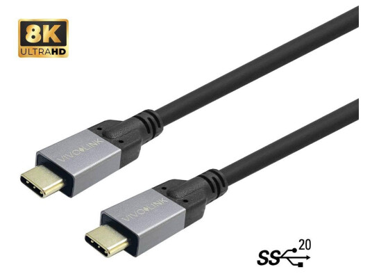 VIVOLINK USB-C to USB-C Cable 4m