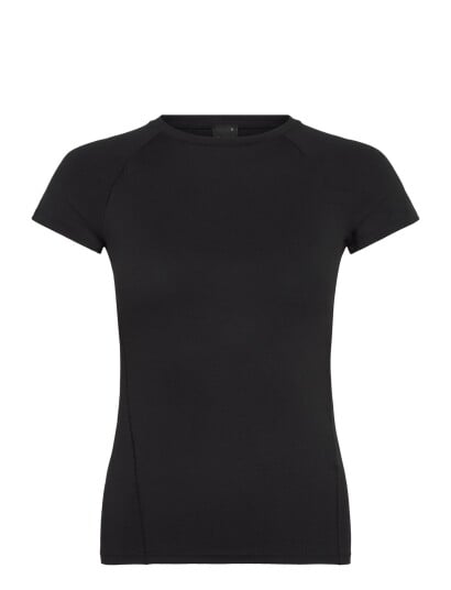 Gina Tricot Soft Yoga Tee Black S
