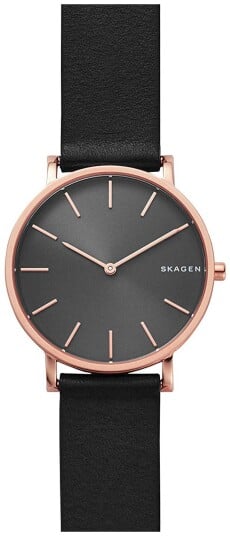 Skagen Herreklokke SKW6447 Hagen Grå/Lær Ø38 mm