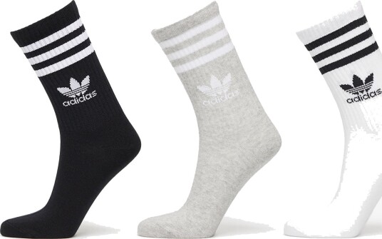 adidas Originals Crew Sock 3Str - White - 46-48