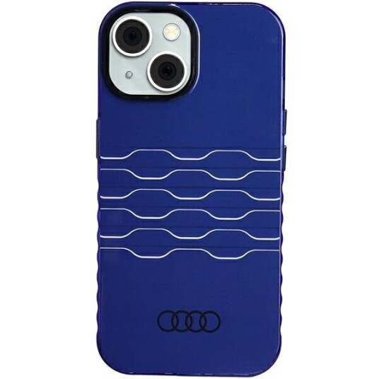 Deksel Audi Iml Magsafe Deksel Iphone 15/14/13 6.1" Blå/Marineblå Hardcase Au-Imlmip15-A6/D3-Be