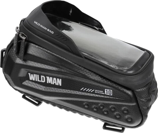 Sykkelveske WILDMAN ES10 Styrebag 1,2 L 4-7" svart