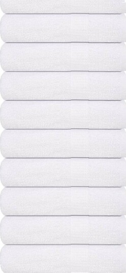 vidaXL Dusjhåndklær FROGN 10 stk hvit 70x140 cm 360 gsm vidaXL Dusjhåndklær FROGN 10 stk hvit 70x140 cm 360 gsm