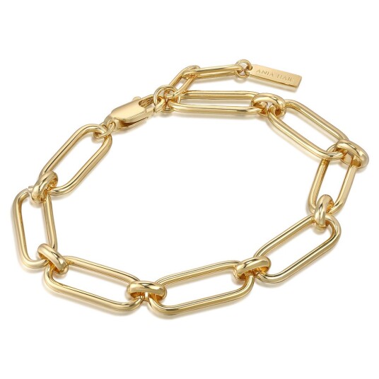 Ania Haie, Chunky armbånd i forgylt 925 sølv Ania Haie, Chunky armbånd i forgylt 925 sølv
