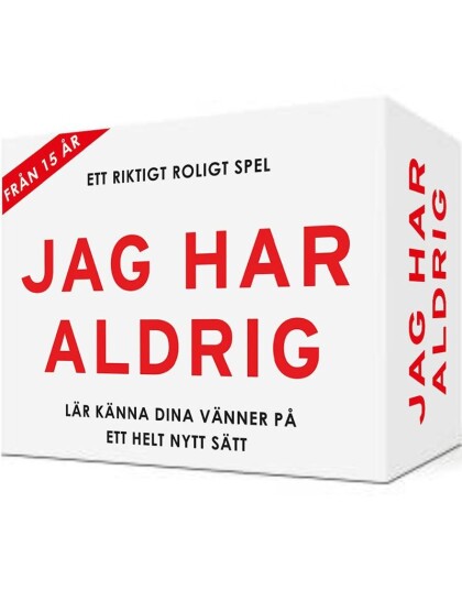 Jeg Har Aldri Drikkespill med Kort