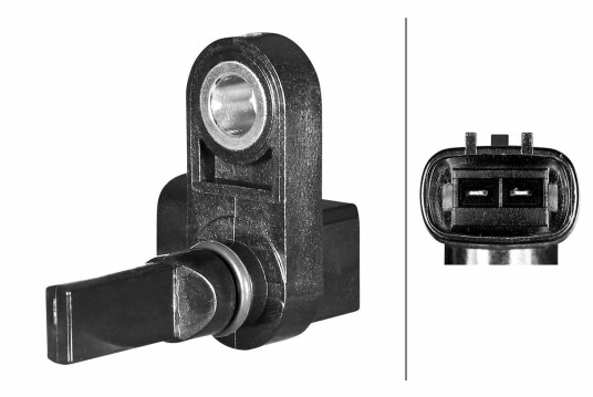 Sensor, ABS HELLA 6PU 358 217-371