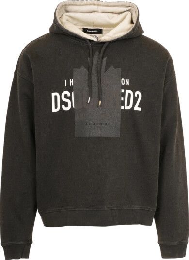 Dsquared2 Herre Gensere & Hettegensere Svart L,