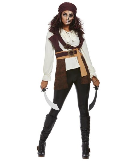 Dark Spirit Pirate Kostyme til Dame Dark Spirit Pirate Kostyme til Dame
