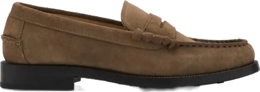 Mango Split Leather Moccasin Brown 42 Mango Split Leather Moccasin Brown 42