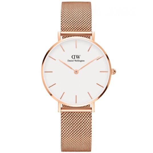 Daniel Wellington Classic Petite dameklokke, Rosé gull, 32 mm Daniel Wellington Classic Petite dameklokke, Rosé gull, 32 mm