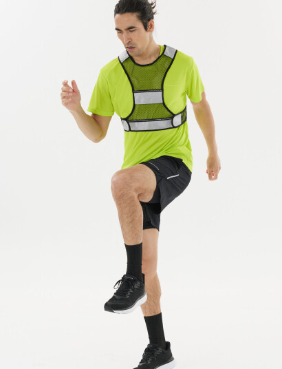 Endurance Borwey Unisex Safety Vest - Black - ONE SIZE Endurance Borwey Unisex Safety Vest - Black - ONE SIZE