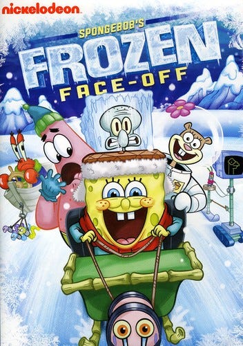 Spongebob's Frozen FaceOff DVD Spongebob's Frozen FaceOff DVD