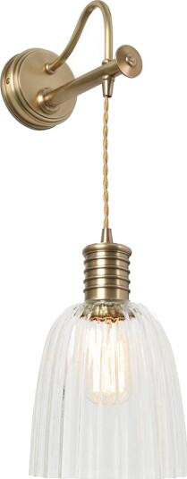 Vegglampe Elstead Lighting Douille Aldret Messing - Aldret Messing