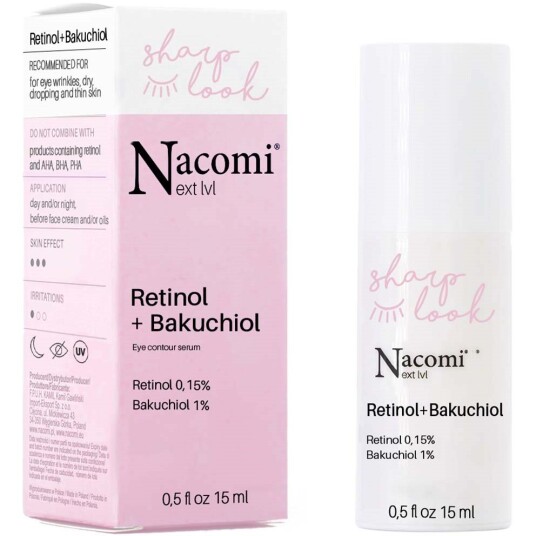 Nacomi Next Level Anti-wrinkle eye serum 15 ml Nacomi Next Level Anti-wrinkle eye serum 15 ml