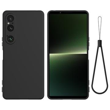 Sony Xperia 1 VI Liquid Silikondeksel Svart