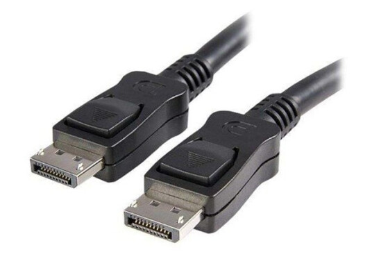 StarTech.com DisplayPort Cable with Latches - kabel fr video / ljud