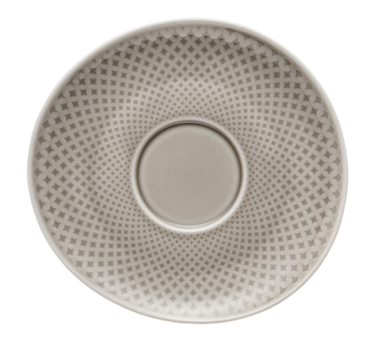 Rosenthal Junto Pearl Grey skål til kaffekopp