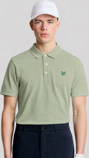 Lyle & Scott Golf Polo Shirt Golf pologenser herre Smoke Green X Large