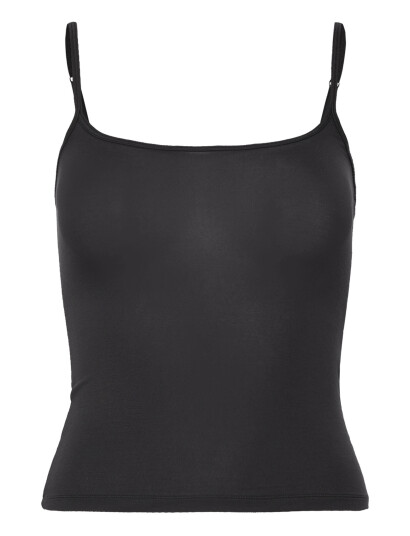 Organic Basics Soft Touch Veil Cami   Black   XL