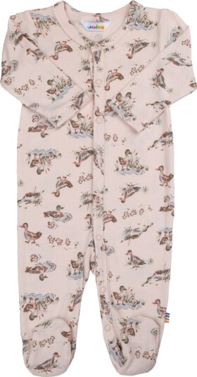 Joha Lake Bambus Jumpsuit W/Foot Lys Rosa (60 / 3 4 mnd)