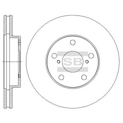 Bremseskive Hi-Q SD4050 Bremseskive Hi-Q SD4050