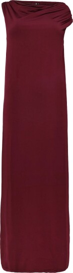 Vero Moda Maternity Vmmcilja Sl Twist Ankle Dress Jrs   WINDSOR WINE   XL