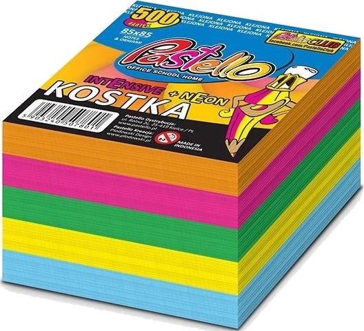 Pastello Limt Kube 85X85 500K Neonintensiv Farge Pastello